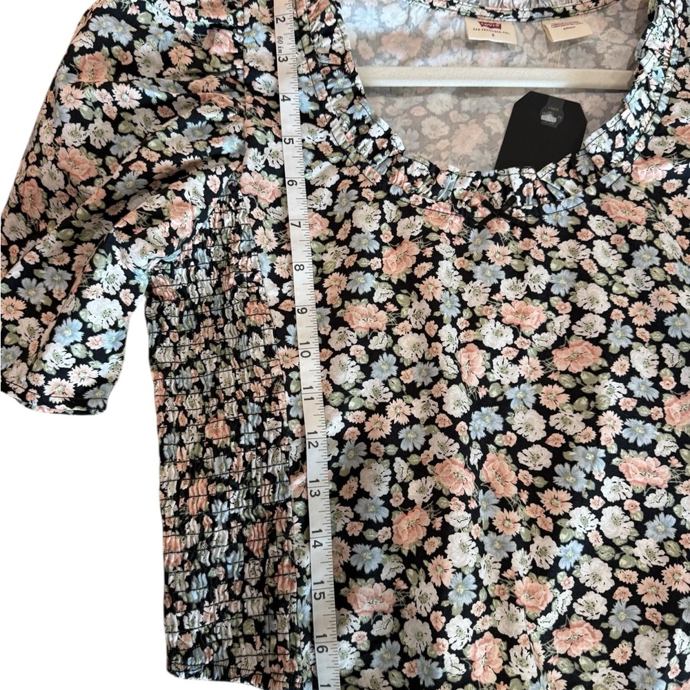 Louise Smocked Top in Vanessa Floral Size small new with tags - Picture 8 of 13